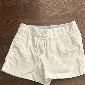 Women's White Shorts j. Crew